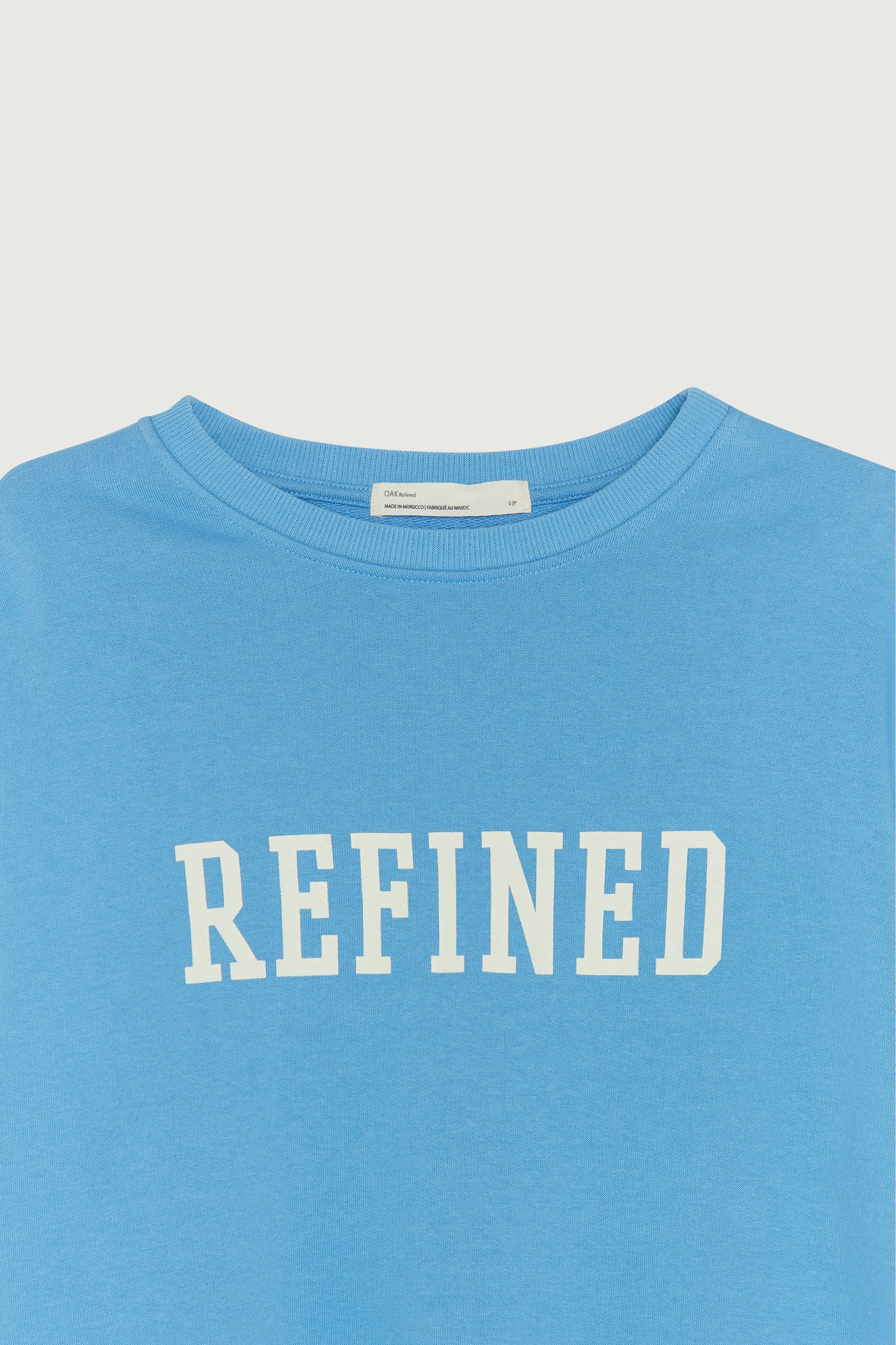 REFINED OVERSIZED SWEATSHIRT
