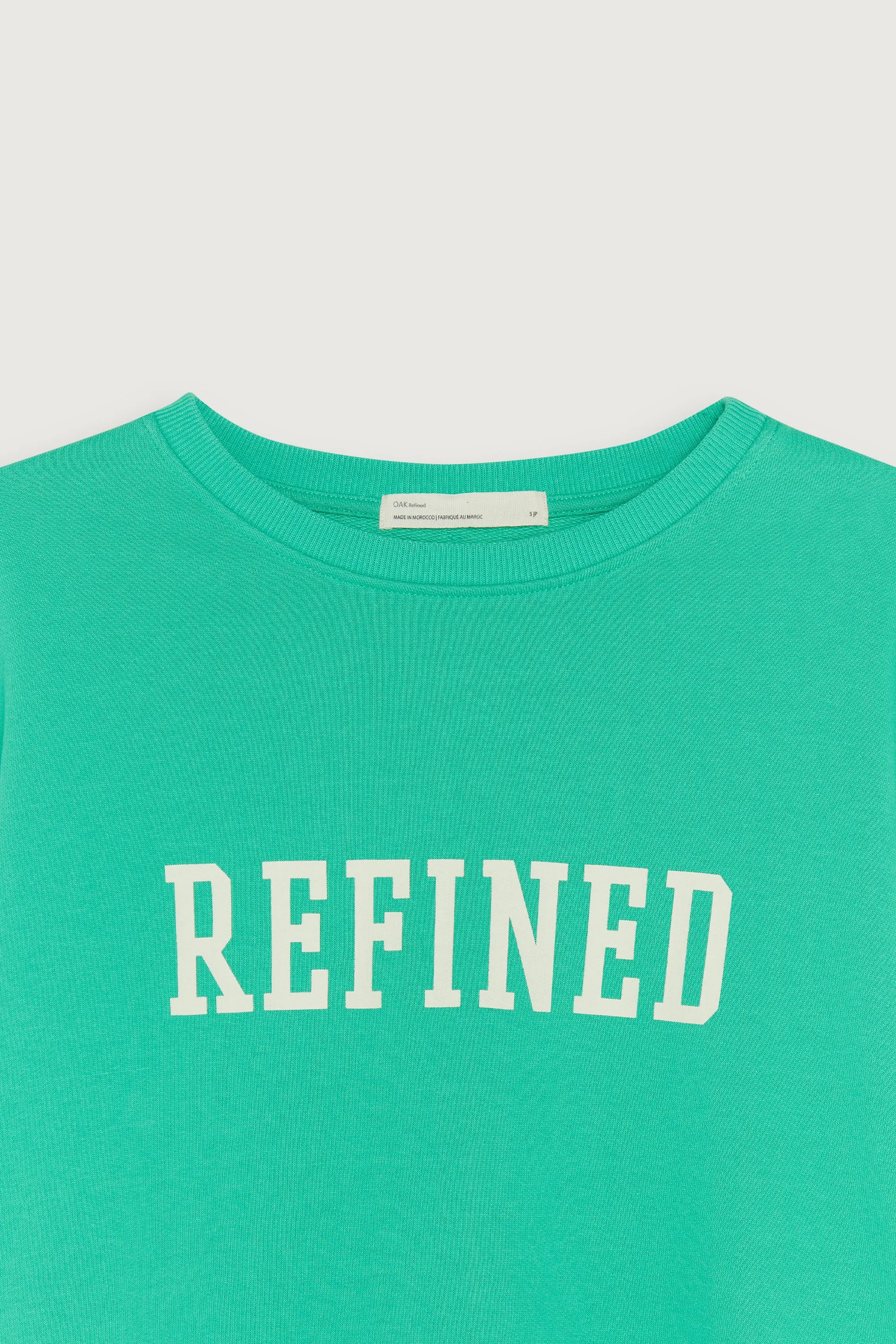 REFINED OVERSIZED SWEATSHIRT