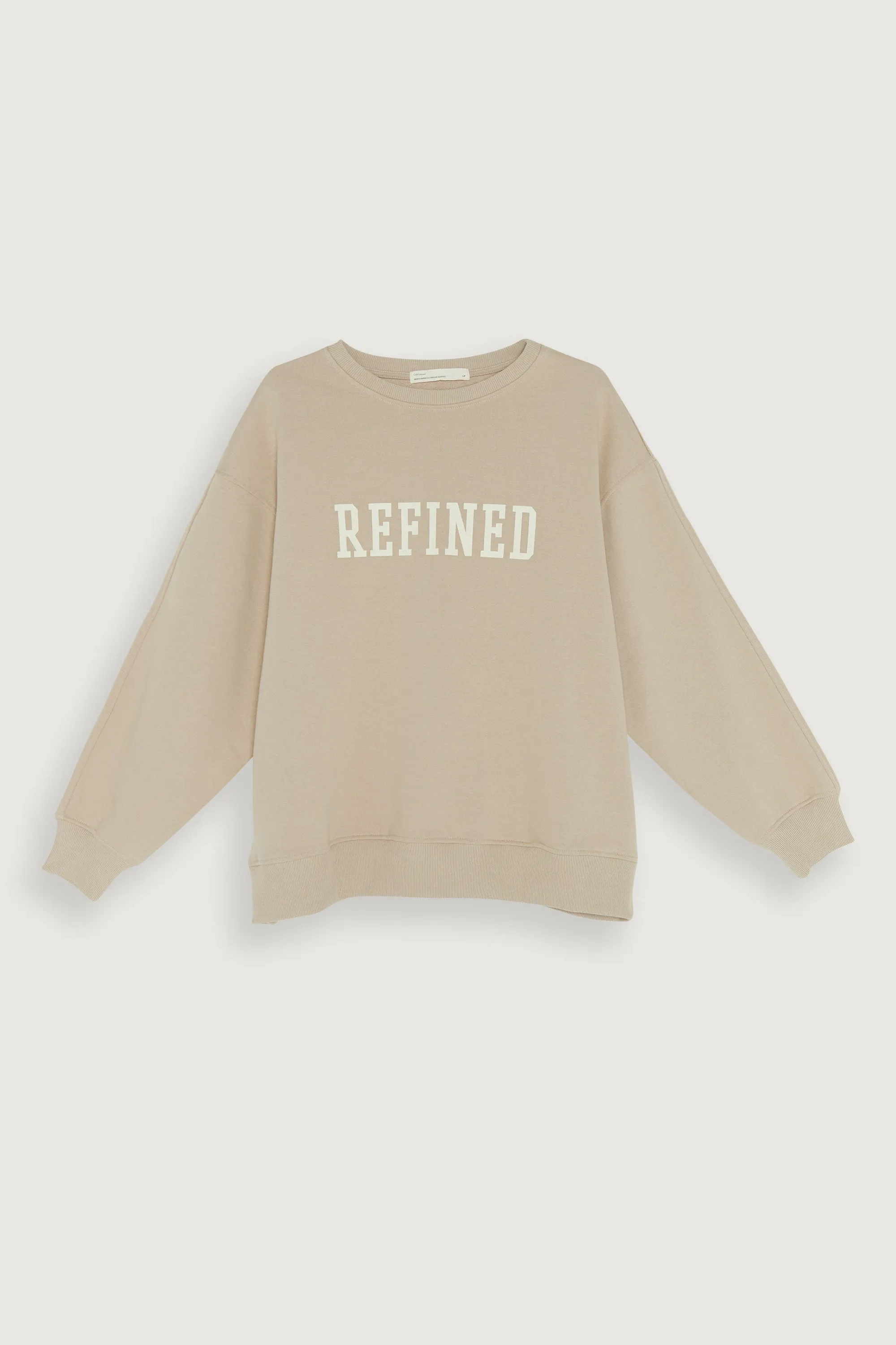 REFINED OVERSIZED SWEATSHIRT