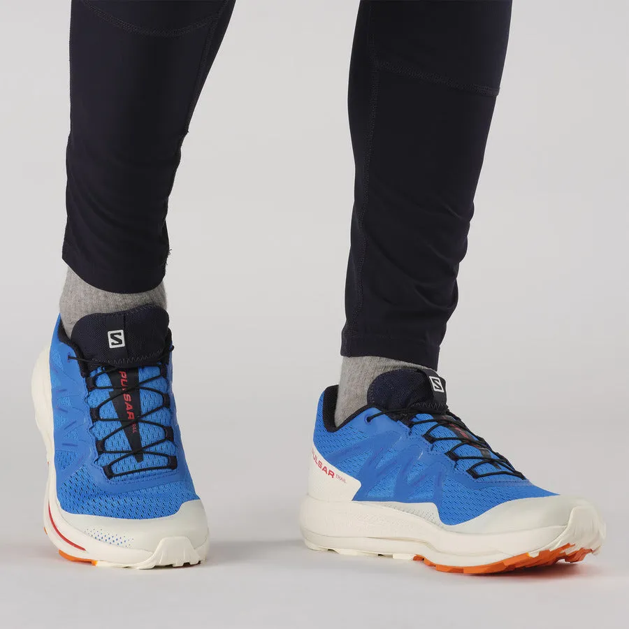 Salomon Pulsar Trail | Indigo Bunting / Vanilla Ice / Vibrant Orange | Mens