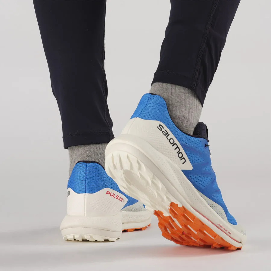 Salomon Pulsar Trail | Indigo Bunting / Vanilla Ice / Vibrant Orange | Mens
