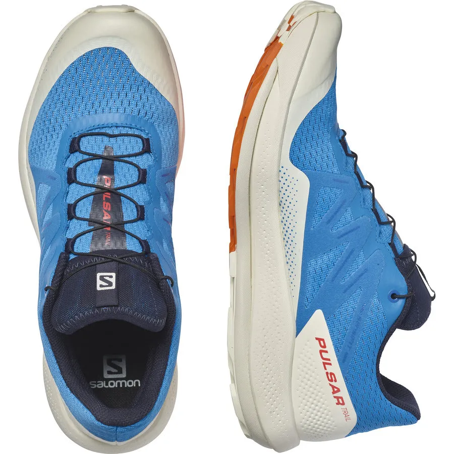 Salomon Pulsar Trail | Indigo Bunting / Vanilla Ice / Vibrant Orange | Mens