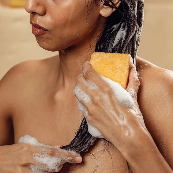 Spring Aqua | Handmade Orange & Lemon Shampoo Bar (120gm)