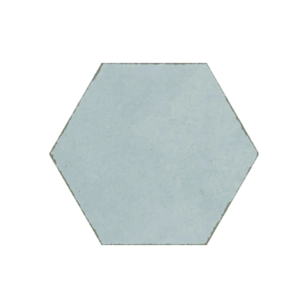 Spring Time Blue, Hexagon - Porcelain Tile