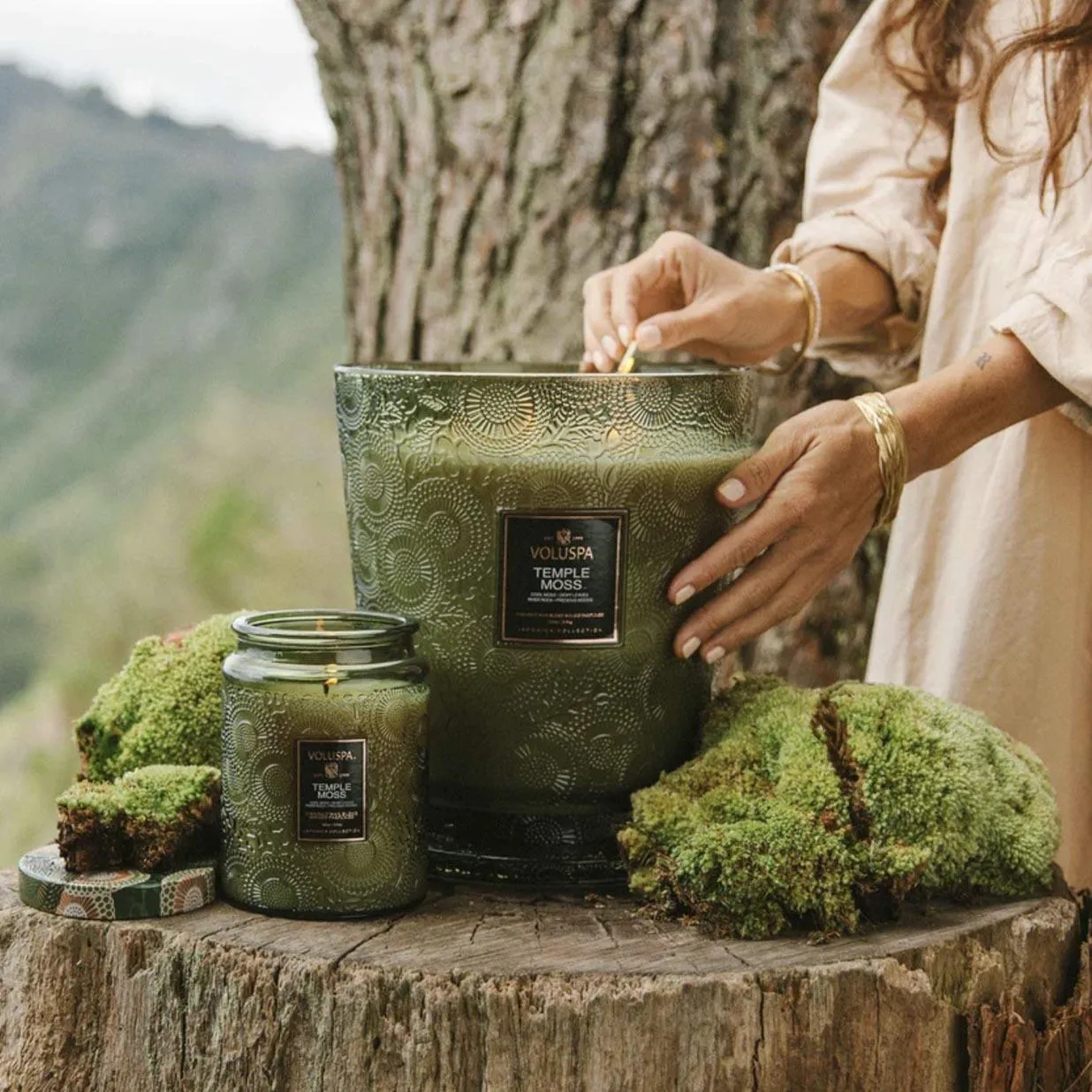 Temple Moss 100Hr Candle