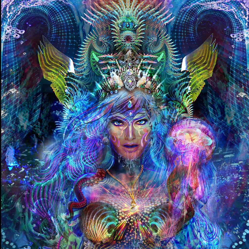 Water Goddess by Jumbie Art