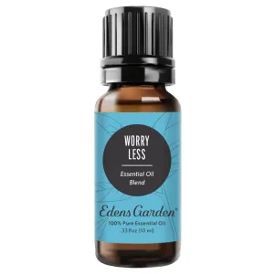 Worry Less Essential Oil Blend- For Calming Nerves, Anxiousness & Quieting Racing Thoughts