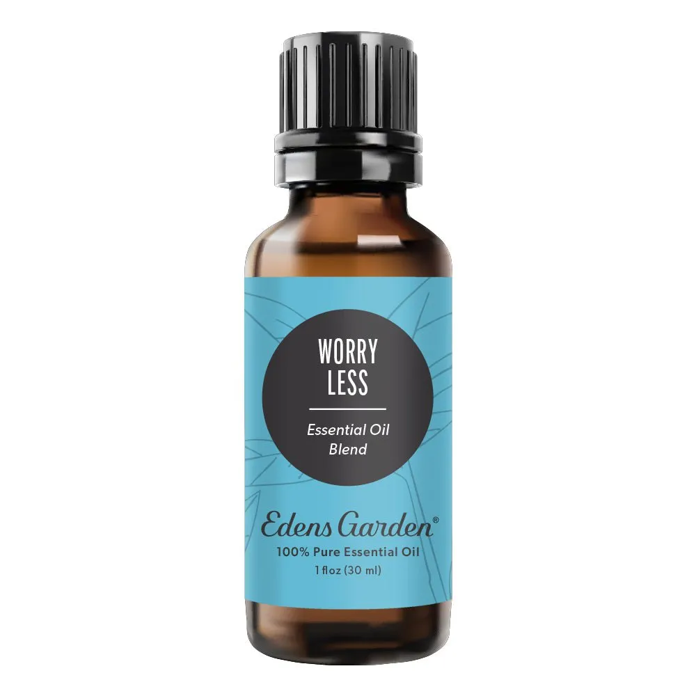 Worry Less Essential Oil Blend- For Calming Nerves, Anxiousness & Quieting Racing Thoughts