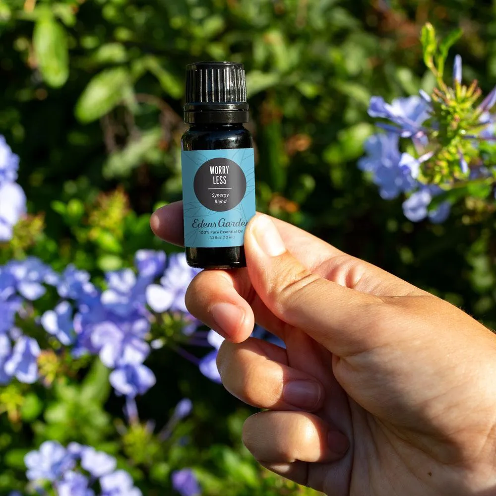 Worry Less Essential Oil Blend- For Calming Nerves, Anxiousness & Quieting Racing Thoughts