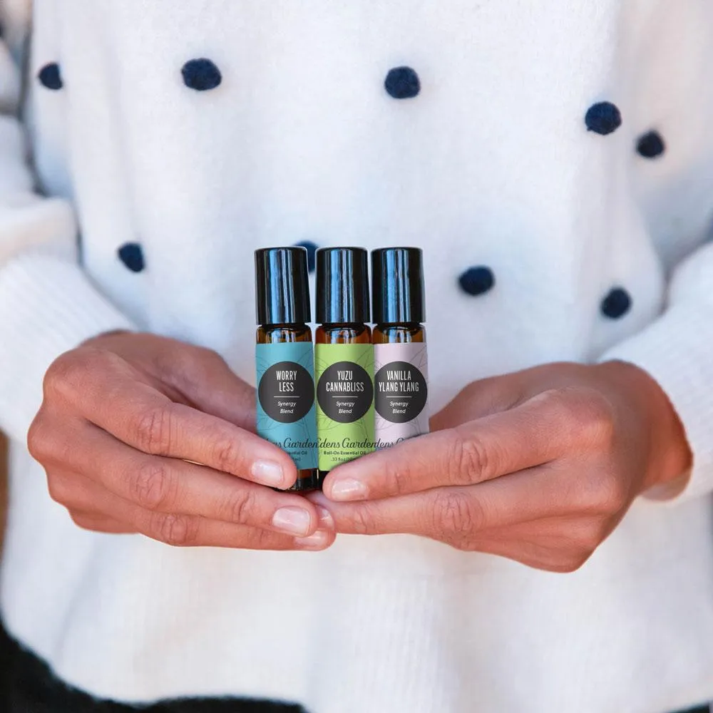 Worry Less Essential Oil Blend- For Calming Nerves, Anxiousness & Quieting Racing Thoughts